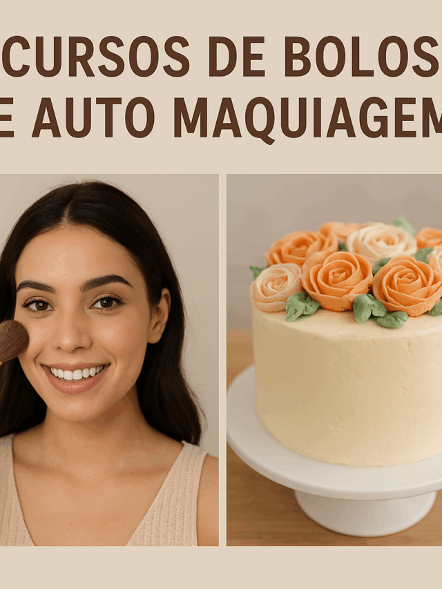 Maquiagem na medida. Bolos de dar água na boca.